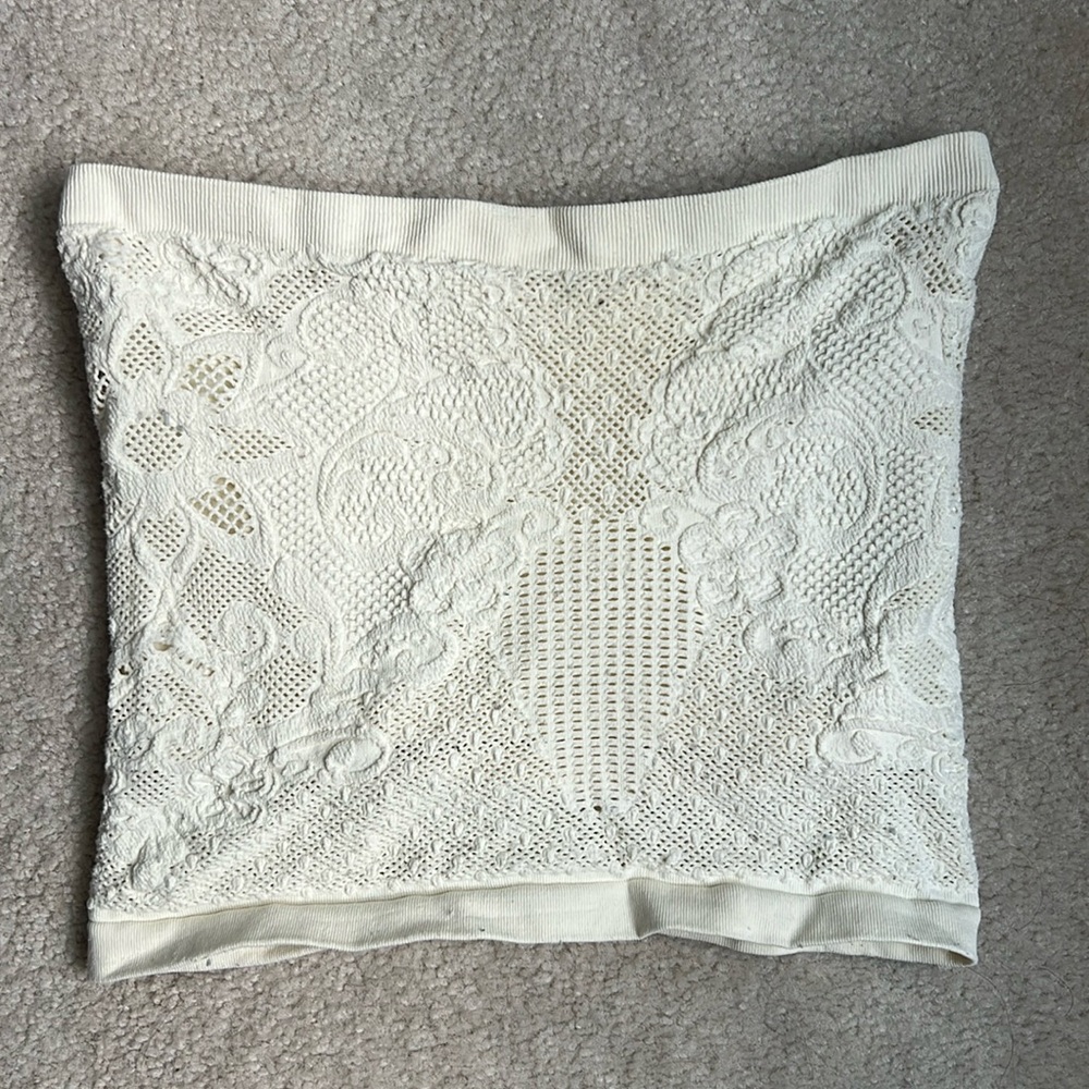 Free people tube top cream size small